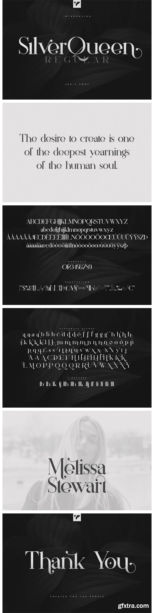 Silver Queen Regular Font