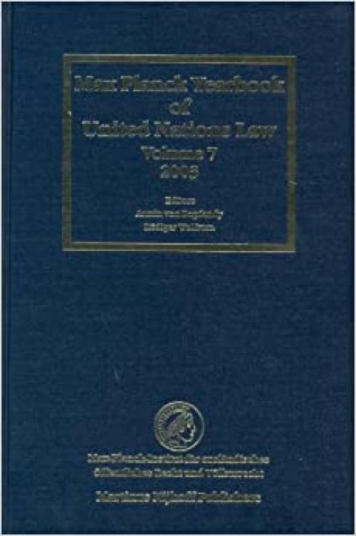  Max Planck Yearbook of United Nations Law, Volume 7 (2003) 