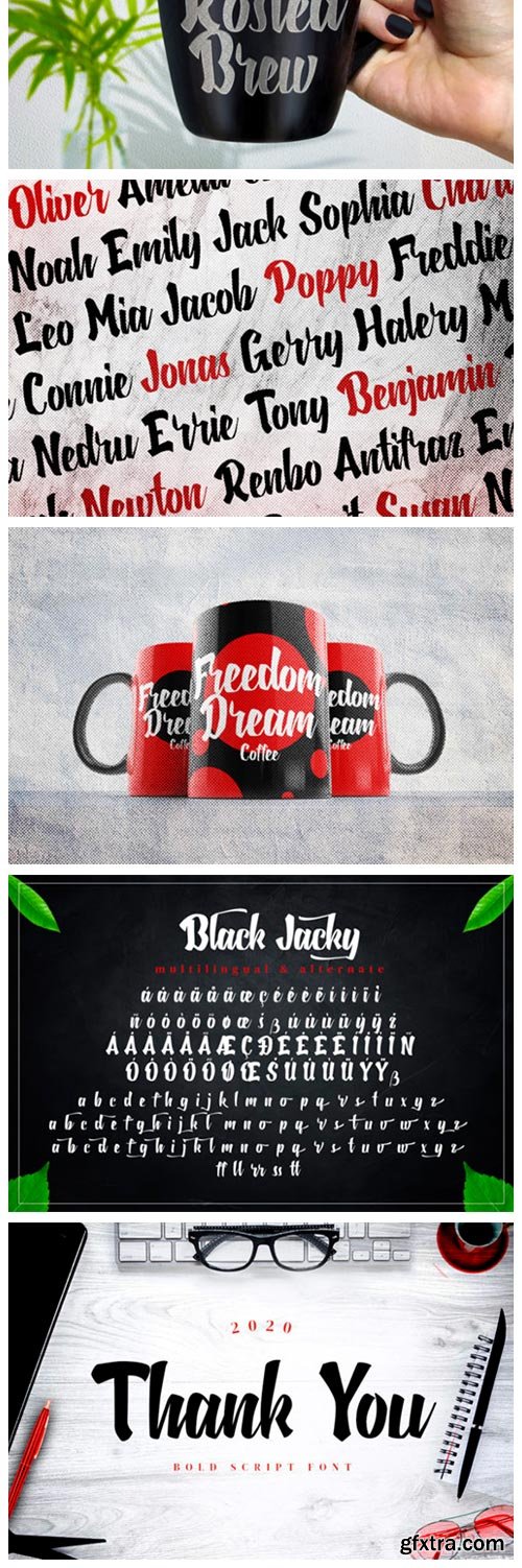 Black Jacky Font