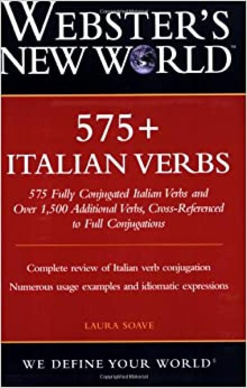  Webster's New World 575+ Italian Verbs 