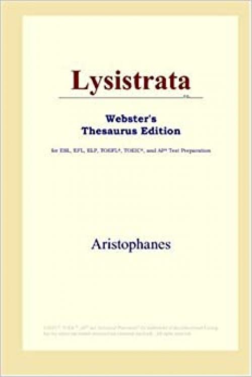  Lysistrata (Webster's Thesaurus Edition) 