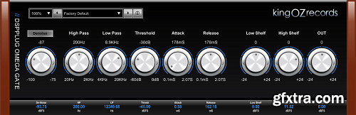 King OZ DSPplug omega gate v1.2 RETAiL x86 x64-DECiBEL