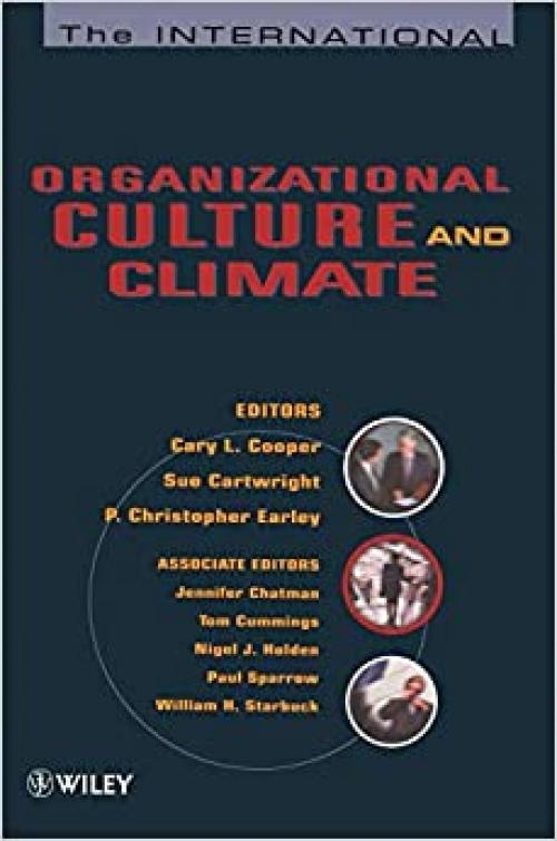  The International Handbook of Organizational Culture and Climate 