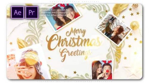 Videohive - Christmas Photo Greetings