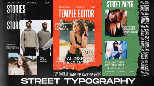 MotionArray - Street Typography Stories - 855902