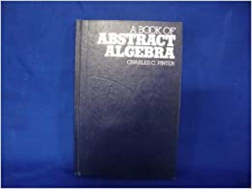  A book of abstract algebra 