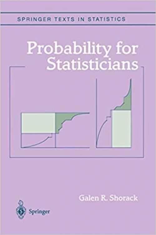  Probability for Statisticians (Springer Texts in Statistics) 