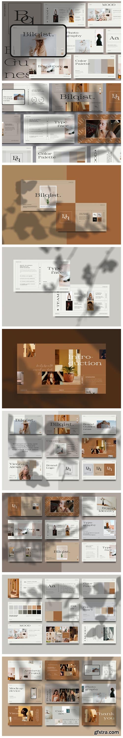 Bilqist - Aesthetic Brand Guidelines Template 6717662