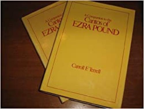  Companion to the Cantos of Ezra Pound: 001 