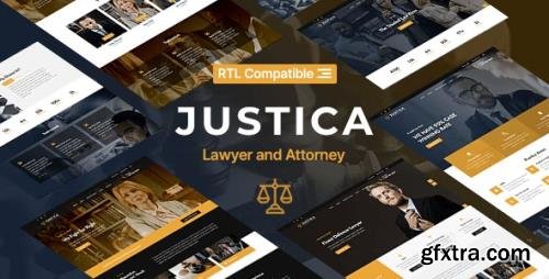 ThemeForest - Justica v1.0 - Lawyer and Attorney Website Template - 29485331