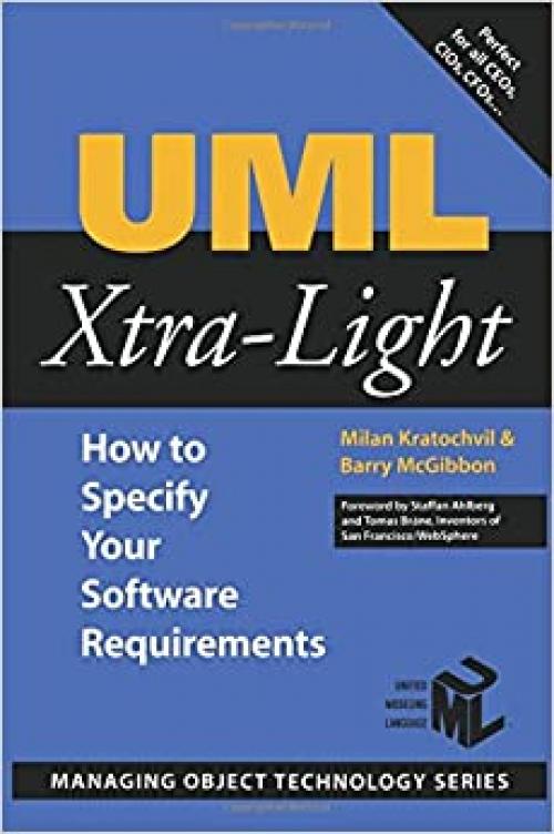  Uml Xtra-Light (SIGS: Managing Object Technology) 