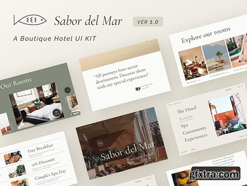 Sabor del Mar - Hotel UI Kit