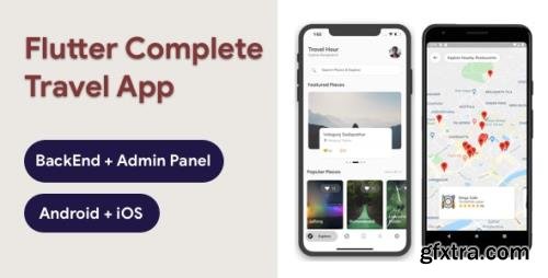 CodeCanyon - Flutter Travel App with Admin Panel - Travel Hour v3.0.0 - 24958845
