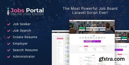 CodeCanyon - Jobs Portal v3.2 - Job Board Laravel Script - 22607607