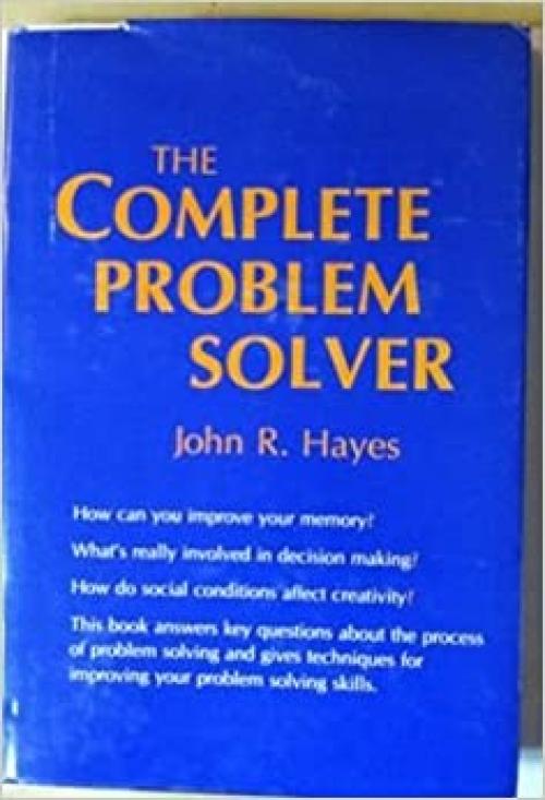  The Complete Problem Solver 