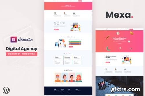 ThemeForest - Mexa v1.0.0 - Digital Agency Elementor Template Kit - 29299425