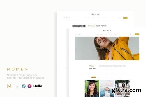 ThemeForest - Momen v1.0.0 - Photography & Blog Elementor Template Kit - 29236537