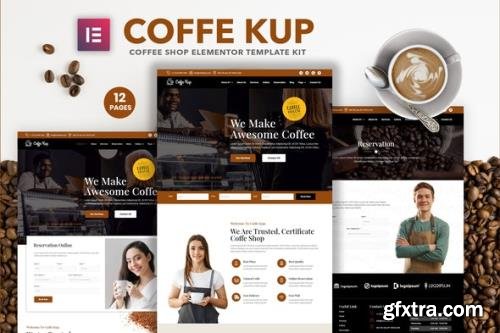 ThemeForest - CoffeeKup v1.0.0 - Cafe & Coffee Shop Elementor Template Kit - 29126139