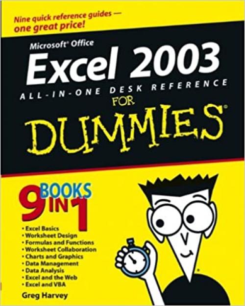  Excel 2003 All-in-One Desk Reference For Dummies 