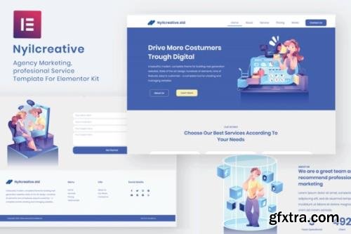 ThemeForest - Nyil v1.0.0 - Business Agency Elementor Template Kit - 29269410