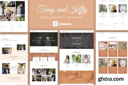 ThemeForest - Temy and Kifty v1.0.0 - Wedding Template Kit - 29345249