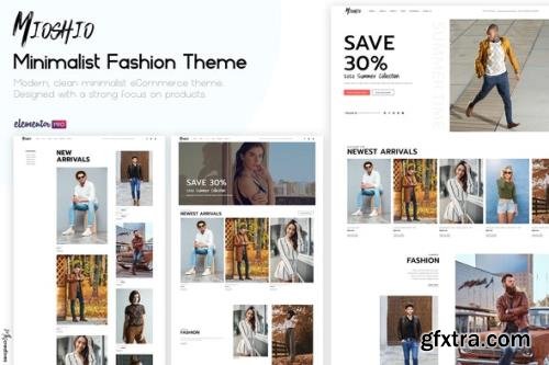 ThemeForest - Mioshio v1.0.0 - Fashion eCommerce Elementor Template Kit - 29417729