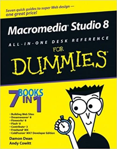  Macromedia Studio 8 All-in-One Desk Reference For Dummies (For Dummies Series) 