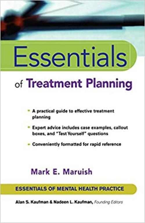  Essentials of Treatment Planning 