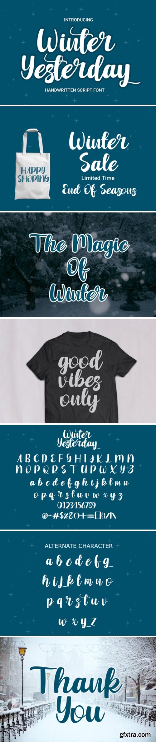 Winter Yesterday Font