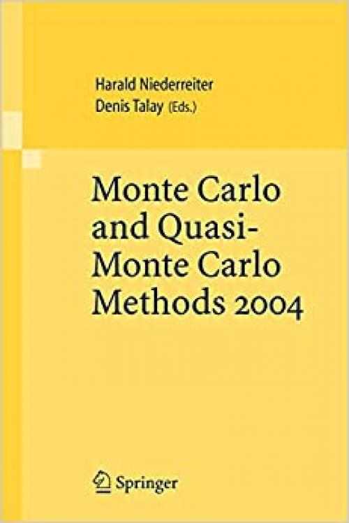  Monte Carlo and Quasi-Monte Carlo Methods 2004 