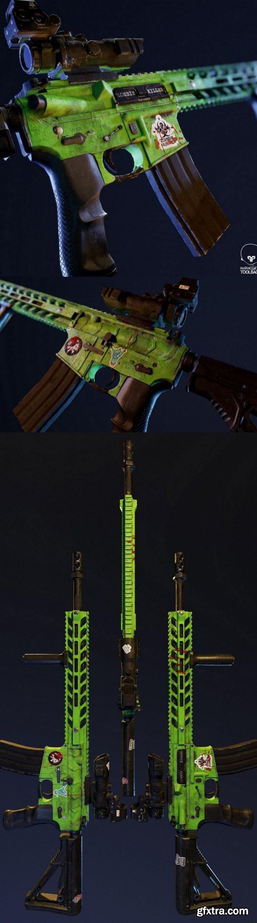 Zombie Slayer Assault Rifle