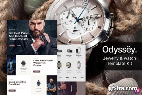 ThemeForest - Odyssey v1.0.0 - Jewelry & Watch WooCommerce Template Kit - 29501358