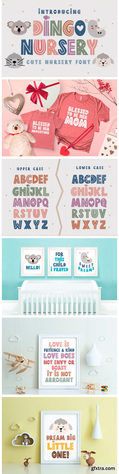 Dingo Nursery Font