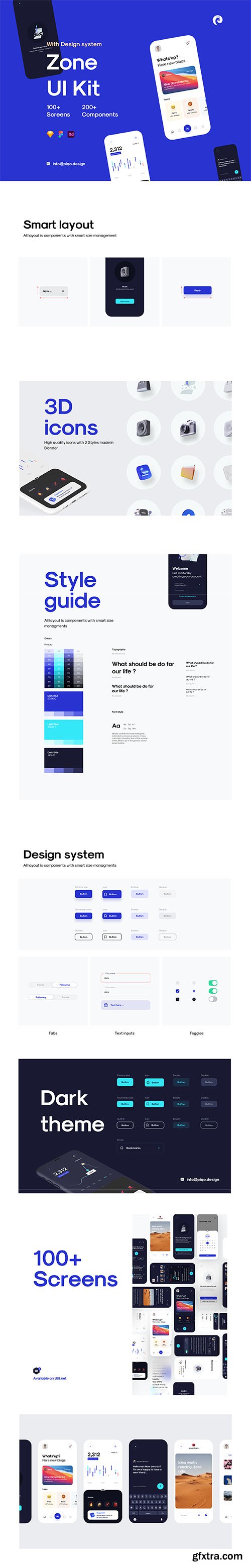 Zone App UI Kit