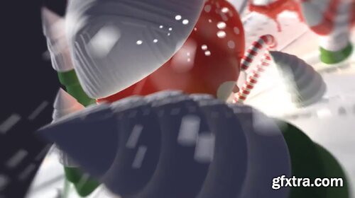 Videohive - 3d Cartoon Christmas Logo - 29348492