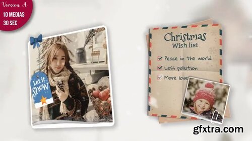 Videohive - Christmas Folded Slideshow - 29359848