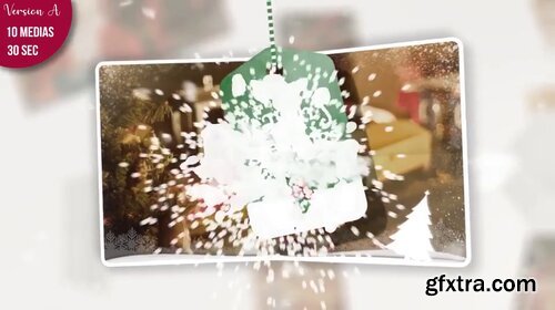 Videohive - Christmas Folded Slideshow - 29359848