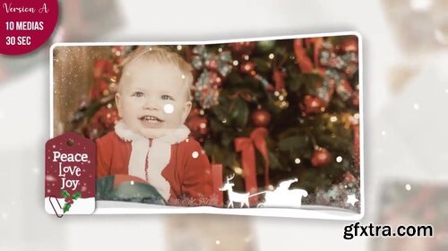 Videohive - Christmas Folded Slideshow - 29359848