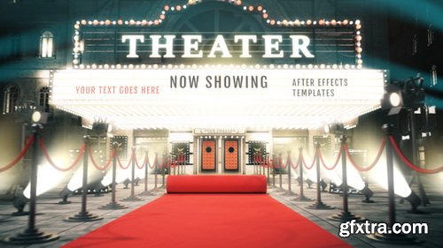 Videohive - Cinema Intro - Curtain Logo Reveal - 29359910