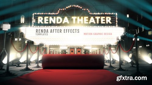 Videohive - Cinema Intro - Curtain Logo Reveal - 29359910