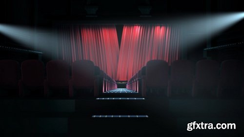 Videohive - Cinema Intro - Curtain Logo Reveal - 29359910