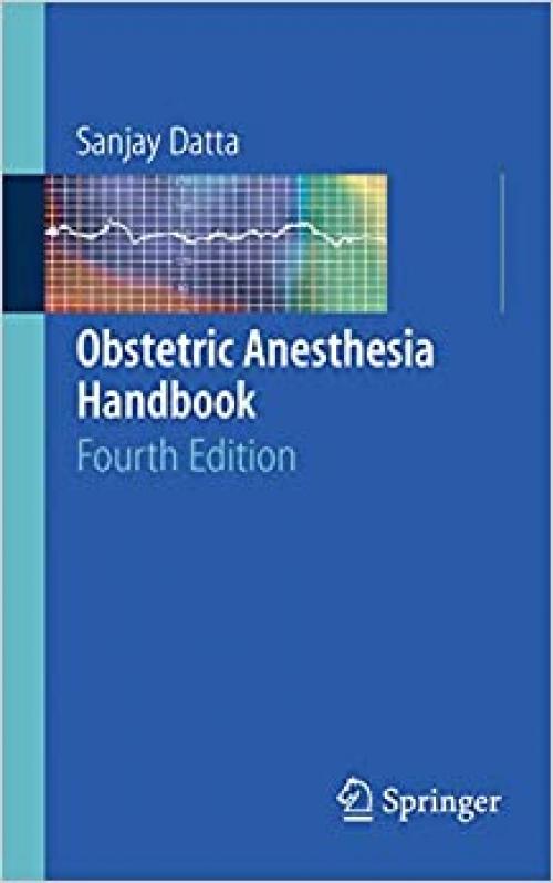  Obstetric Anesthesia Handbook 