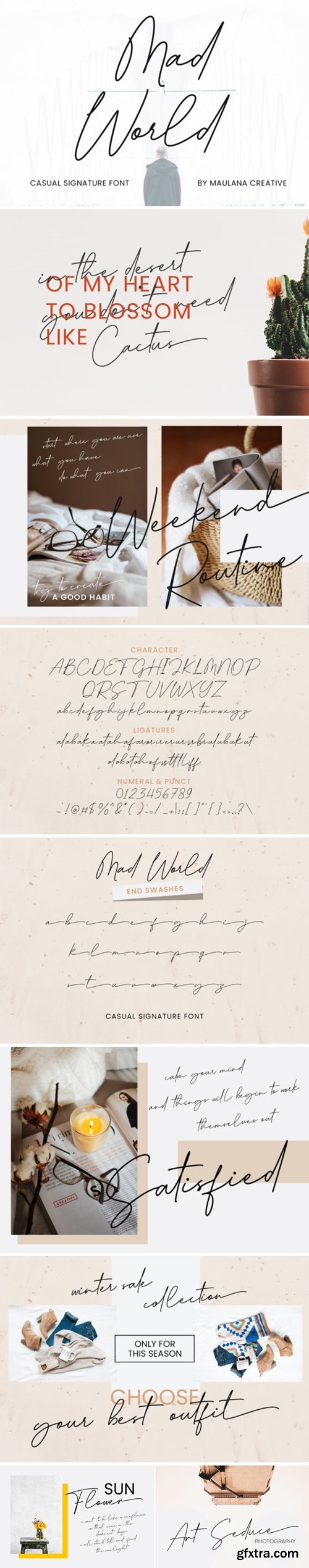 Mad World Font