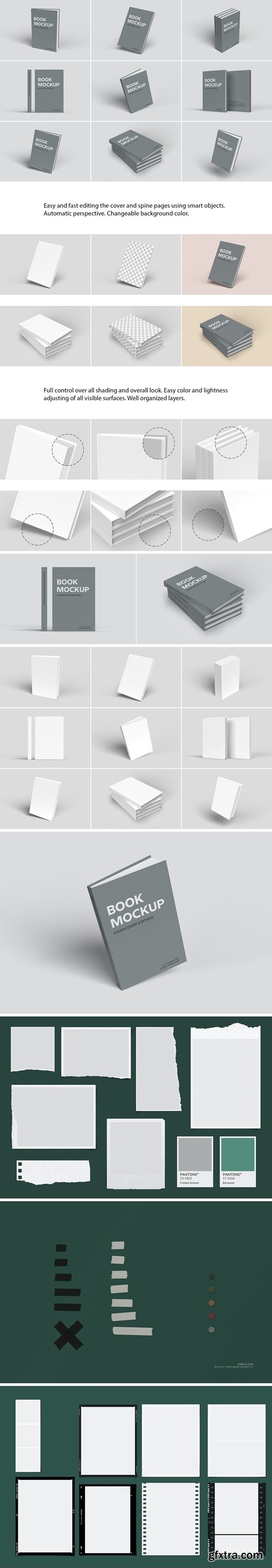 Hardcover Book Mockup