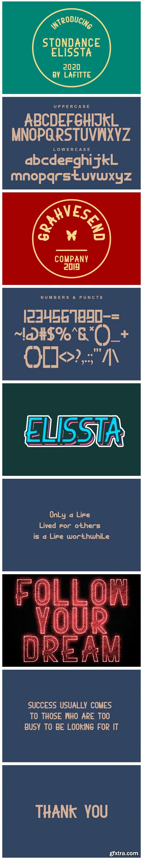 Stonedance Elissta Font