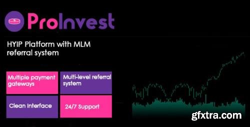 CodeCanyon - ProInvest v2.4 - CryptoCurrency and Online Investment Platform - 25241549