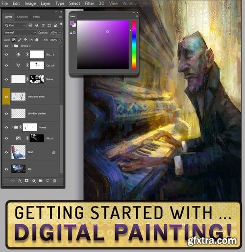 Marco Bucci - Getting Started with Digital Painting