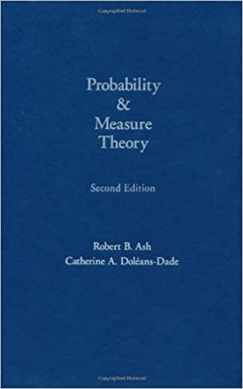  Probability and Measure Theory 