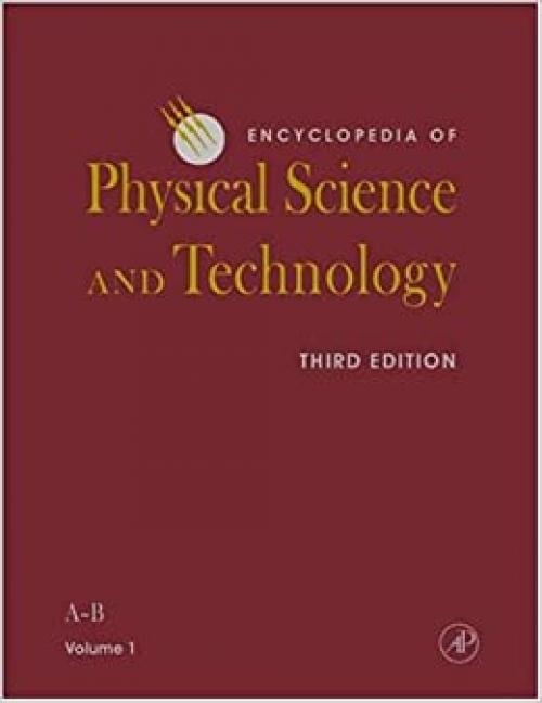  Encyclopedia of Physical Science and Technology 