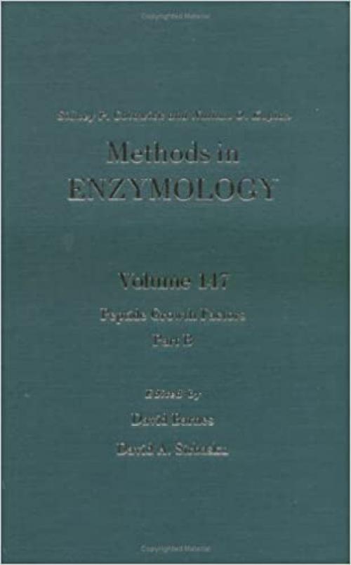  Methods in Enzymology, Volume 147: Peptide Growth Factors, Part B 